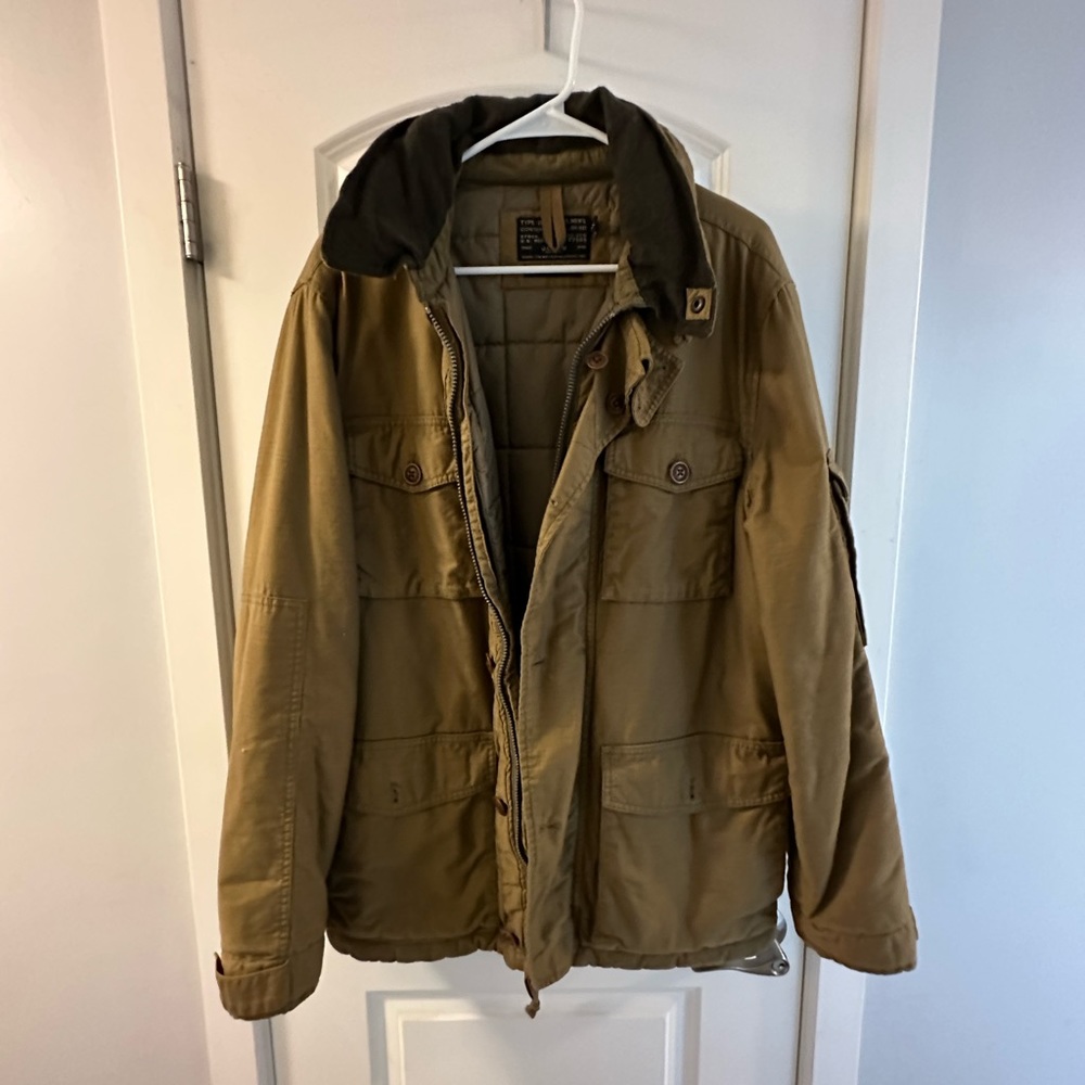 J. Crew Mens Insulated Field Mechanics Jacket - Large, Like New